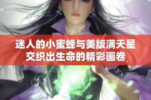 迷人的小蜜蜂与美版满天星交织出生命的精彩画卷