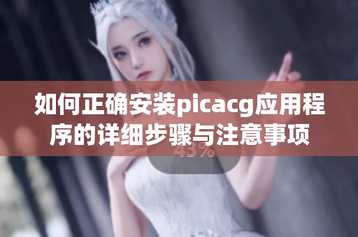 如何正确安装picacg应用程序的详细步骤与注意事项