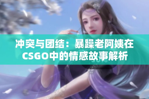 冲突与团结：暴躁老阿姨在CSGO中的情感故事解析