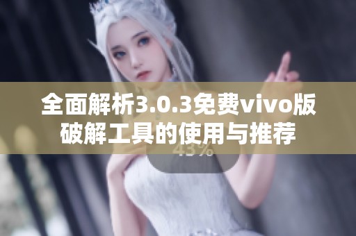 全面解析3.0.3免费vivo版破解工具的使用与推荐