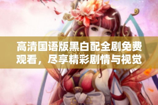 高清国语版黑白配全剧免费观看，尽享精彩剧情与视觉盛宴