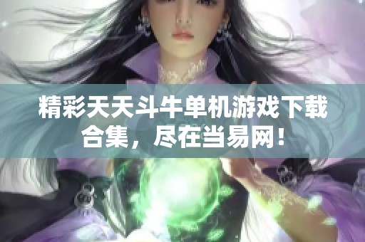 精彩天天斗牛单机游戏下载合集，尽在当易网！