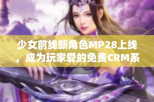 少女前线新角色MP28上线，成为玩家爱的免费CRM系统