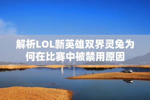 解析LOL新英雄双界灵兔为何在比赛中被禁用原因