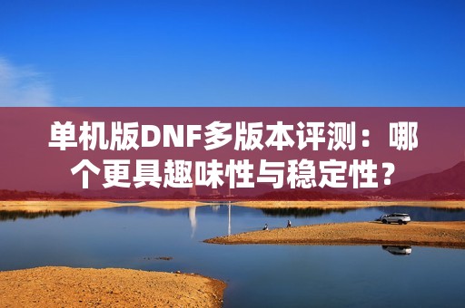 单机版DNF多版本评测：哪个更具趣味性与稳定性？