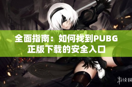 全面指南：如何找到PUBG正版下载的安全入口