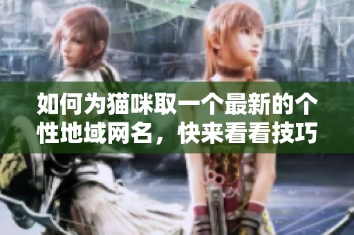如何为猫咪取一个最新的个性地域网名，快来看看技巧！