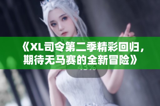 《XL司令第二季精彩回归，期待无马赛的全新冒险》