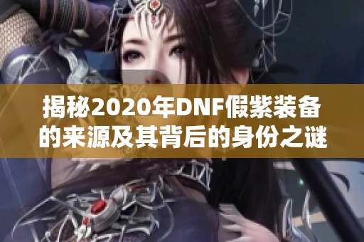 揭秘2020年DNF假紫装备的来源及其背后的身份之谜，深度解析收集号的真正含义