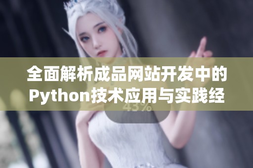 全面解析成品网站开发中的Python技术应用与实践经验