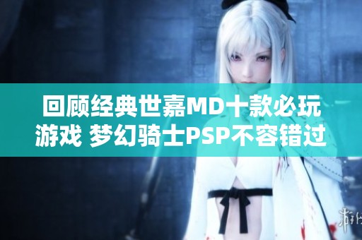 回顾经典世嘉MD十款必玩游戏 梦幻骑士PSP不容错过的精彩之作