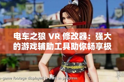 电车之狼 VR 修改器：强大的游戏辅助工具助你畅享极致体验