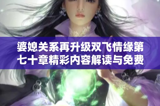 婆媳关系再升级双飞情缘第七十章精彩内容解读与免费阅读分享