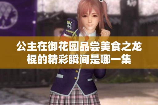 公主在御花园品尝美食之龙棍的精彩瞬间是哪一集