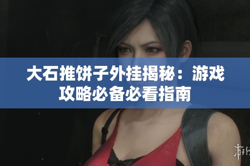 大石推饼子外挂揭秘：游戏攻略必备必看指南