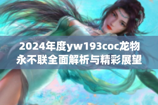 2024年度yw193coc龙物永不联全面解析与精彩展望