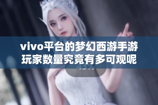 vivo平台的梦幻西游手游玩家数量究竟有多可观呢