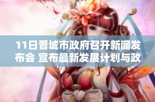11日晋城市政府召开新闻发布会 宣布最新发展计划与政策调整
