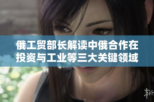 俄工贸部长解读中俄合作在投资与工业等三大关键领域的重要性