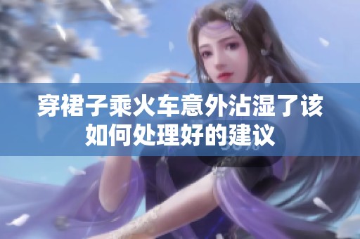 穿裙子乘火车意外沾湿了该如何处理好的建议
