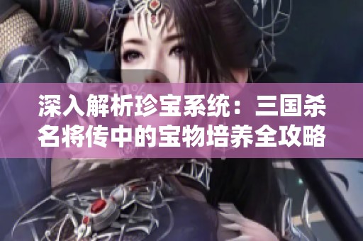 深入解析珍宝系统：三国杀名将传中的宝物培养全攻略与技巧分享
