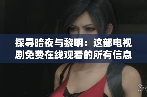 探寻暗夜与黎明：这部电视剧免费在线观看的所有信息
