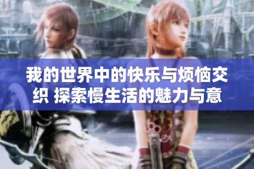 我的世界中的快乐与烦恼交织 探索慢生活的魅力与意义