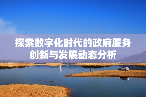 探索数字化时代的政府服务创新与发展动态分析