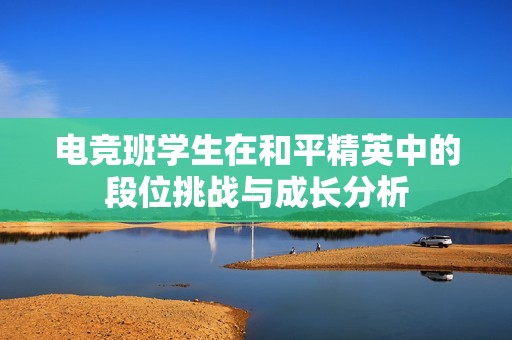 电竞班学生在和平精英中的段位挑战与成长分析