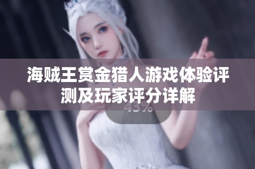 海贼王赏金猎人游戏体验评测及玩家评分详解
